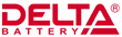 Логотип компании DELTA поставщика аккумуляторных батарей для ИБП
