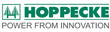 Логотип компании HOPPECKE, которая производит аккумуляторные батареи для ИБП
